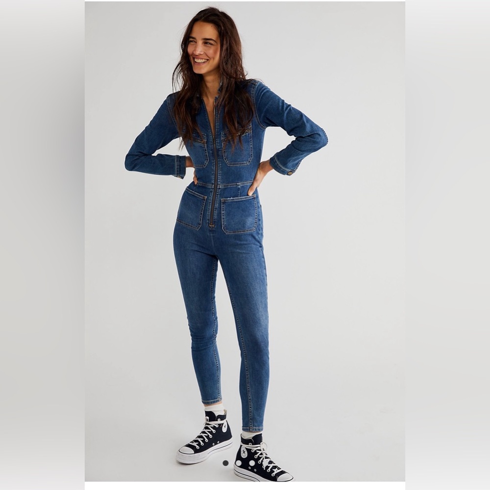 Free People Lennox jumpsuit medium